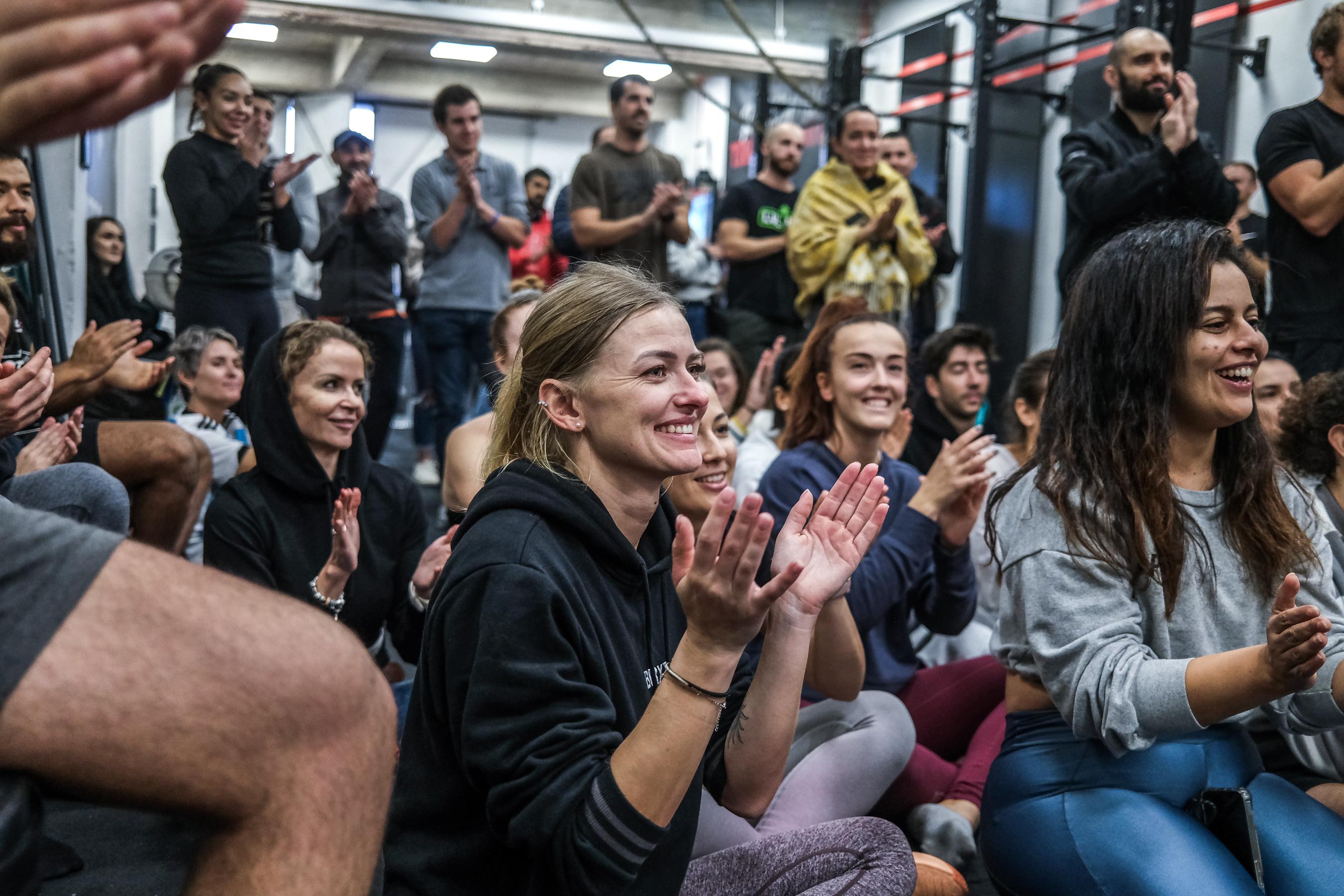 F15 community cheering